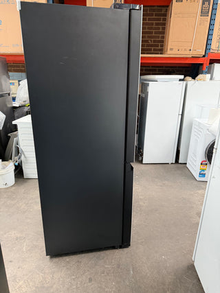 *Current Model* Hitachi 638L RWB640VT0XMGW Fridge with Non-Plumbed Ice Maker - Glass Matte White [Factory Second]