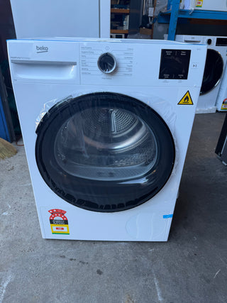 *Made in Europe* Beko 8kg Sensor Controlled Heat Pump Tumble Dryer BDPB8010W [Factory Second]