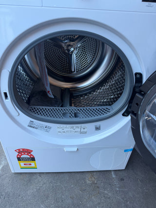*Made in Europe* Beko 8kg Sensor Controlled Heat Pump Tumble Dryer BDPB8010W [Factory Second]