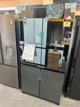 *Current Model *Hitachi 638L French Door Non Plumbed Refrigerator - Mirror Glass RWB640VT0XMIR  [Carton Damage] NO DAMAGE ON UNIT