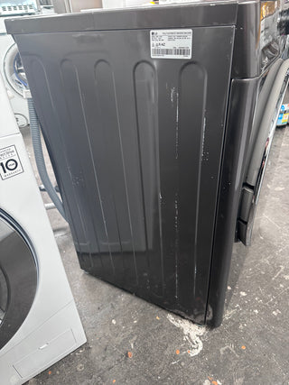 LG 10kg Black Steel Front Loader with Steam [Refurbished]