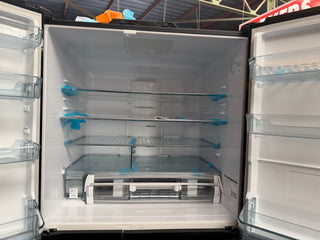 Hitachi 735L Mirror Glass French Door Fridge – RZX740RAX [Factory Second]