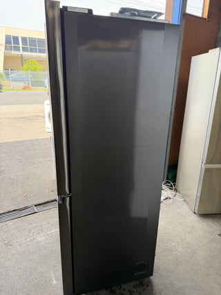 *Current Model*  Fisher & Paykel Series7 498L Quad Door Refrigerator Black Stainless Steel RF500QNUB1 [Factory Second]