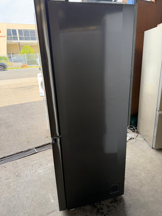 *Current Model*  Fisher & Paykel Series7 498L Quad Door Refrigerator Black Stainless Steel RF500QNUB1 [Factory Second]