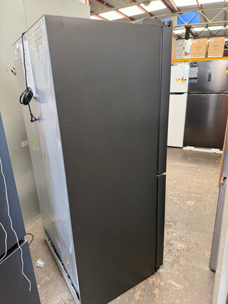 *Current Model* Haier 574L S+ Three Door Side by Side Fridge Non-Plumbed Water Dispenser Black HRF575XHC [Factory Second]