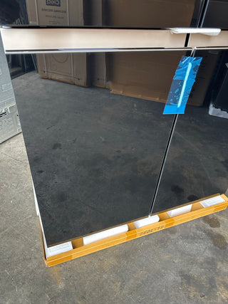 Hitachi 638L 4 RWB640VT0GBK Door French Door Fridge - Black Glass [Carton Damage]