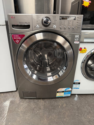 LG 10kg Front Loader Washing Machine with 6 Motion Direct Drive [Refurbished [Oversized Dimensions]]