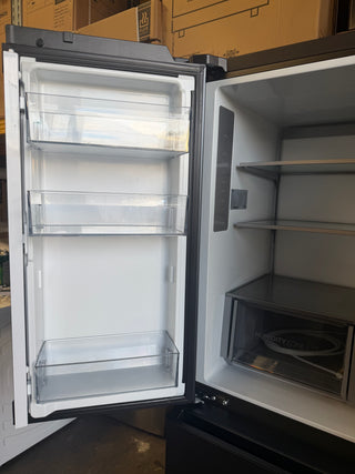 Haier 623L Quad Door Refrigerator with Ice and Water Black HRF680YPC [Factory Second]