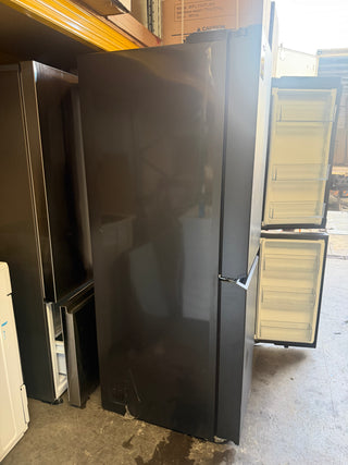 Haier 623L Quad Door Refrigerator with Ice and Water Black HRF680YPC [Factory Second]