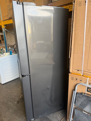 Haier 623L Quad Door Refrigerator with Ice and Water Black HRF680YPC [Factory Second]
