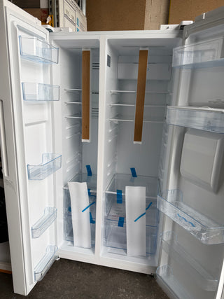 *Brand New* CHiQ 559L Side by Side Refrigerator White CSS559NWD4E  [5 Years Warranty]