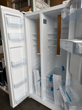 *Brand New* CHiQ 559L Side by Side Refrigerator White CSS559NWD4E  [5 Years Warranty]