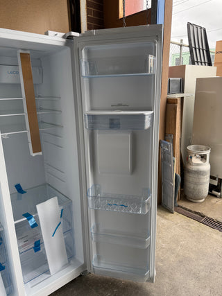 *Brand New* CHiQ 559L Side by Side Refrigerator White CSS559NWD4E  [5 Years Warranty]