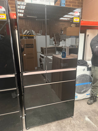 *Made in Japan* Hitachi 735L Black Glass finish R-ZX740RA Non Plumbed Refrigerator [Factory Second]