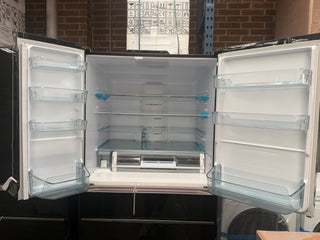 *Made in Japan* Hitachi 735L Black Glass finish R-ZX740RA Non Plumbed Refrigerator [Factory Second]