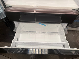 *Made in Japan* Hitachi 735L Black Glass finish R-ZX740RA Non Plumbed Refrigerator [Factory Second]