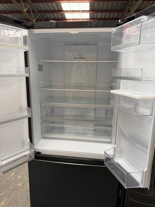Haier HRF520FHC 489L French Door Fridge (Black) [Manufacturer Refurbished]