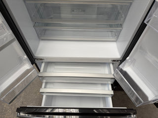 Haier HRF520FHC 489L French Door Fridge (Black) [Manufacturer Refurbished]