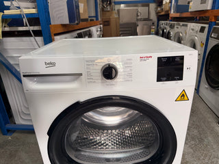 *Made in Europe* Beko 8kg Sensor Controlled Heat Pump Tumble Dryer BDPB8010W [Factory Second] - DMS Appliances