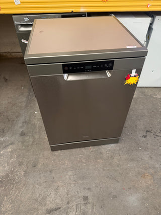 *Current Model* Haier 60cm 300 Series Freestanding Dishwasher Satina HDW13F0S1 [Factory Second]