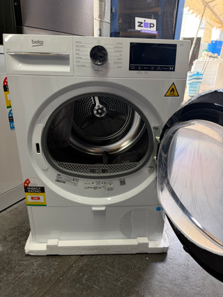 *Current Model* Beko 8kg Sensor Controlled Condenser Tumble Dryer BDCB8020W [Carton Damage] - DMS Appliances
