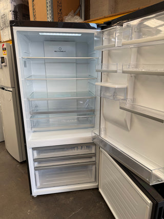 Haier 493L Black Stainless Steel Bottom Mount Fridge HRF520BHC [Factory Second]