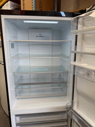 Haier 493L Black Stainless Steel Bottom Mount Fridge HRF520BHC [Factory Second]