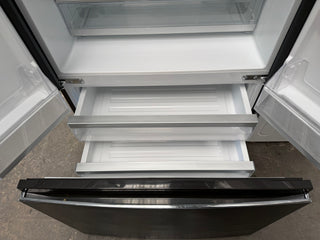 Haier HRF520FHC 489L French Door Fridge (Black) [Manufacturer Refurbished]