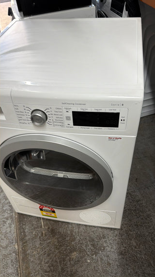 *Made in Europe * Bosch Serie 8 9kg Heat Pump Dryer with SelfCleaning Condenser [Refurbished]