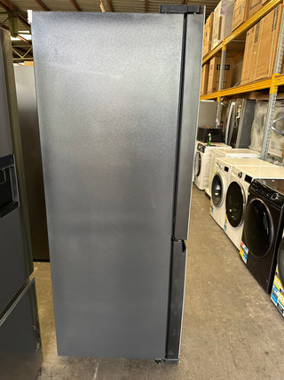 *Current Model* Hitachi 638L RWB640VT0XMGW Fridge with Non-Plumbed Ice Maker - Glass Matte White [Carton Damaged]