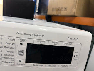 *Made in Europe * Bosch Serie 8 9kg Heat Pump Dryer with SelfCleaning Condenser [Refurbished]