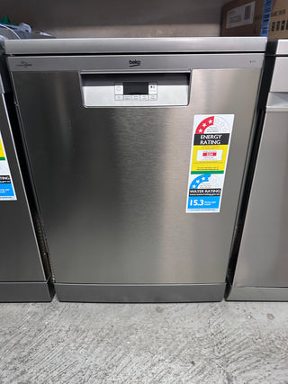 *Made in Europe* Beko Freestanding Dishwasher 14 Place Stainless Steel BDFB1410X [Carton Damaged]