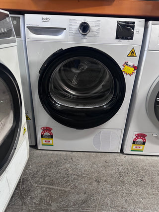 *Made in Europe* Beko 8kg Sensor Controlled Heat Pump Tumble Dryer BDPB8010W [Factory Second]