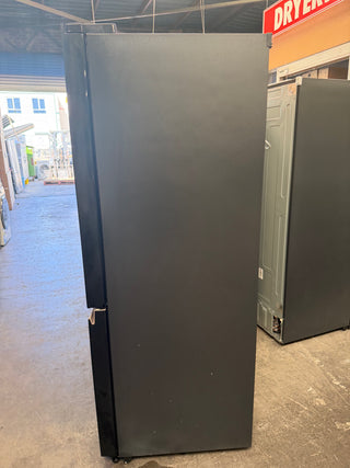 Hitachi 638L 4 RWB640VT0GBK Door French Door Fridge - Black Glass [Carton Damage]