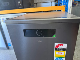 *Current Model* Beko BDF1640DX 16-Place Setting Freestanding Dishwasher (Dark Stainless Steel) [Factory Second] - DMS Appliances