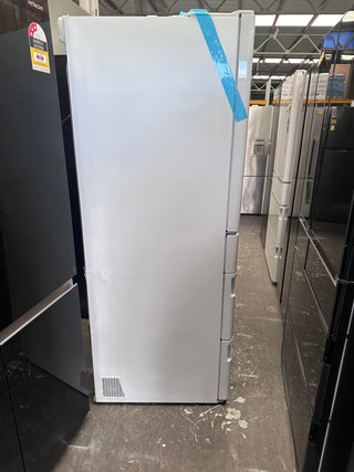 {BLACK FRIDAY PRICE DROP} MADE IN JAPAN : Hitachi 615L White Glass Finish French Door Fridge RWX620KAXW with NON PLUMBED ICE MAKER [Factory Second]