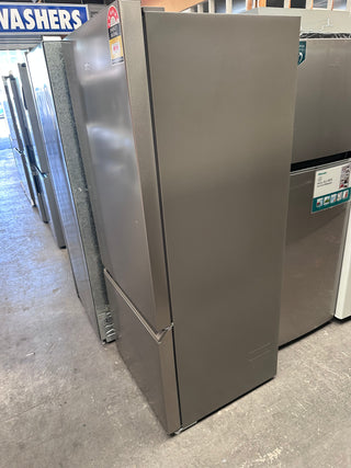 *Current Model* Haier 433L Bottom Mount Refrigerator Satina Silver [Factory Second]