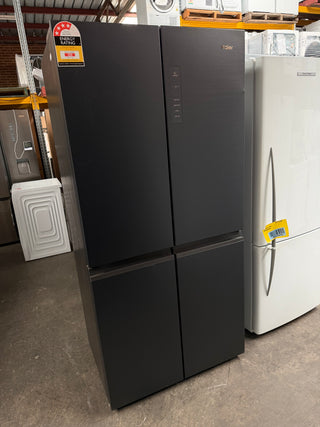 *Current Model *Haier HRF530YC 463L Quad Door Fridge (Black) [Factory Second]