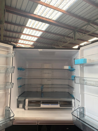 *Made in Japan* Hitachi 735L Black Glass finish R-ZX740RA Non Plumbed Refrigerator [Factory Second]