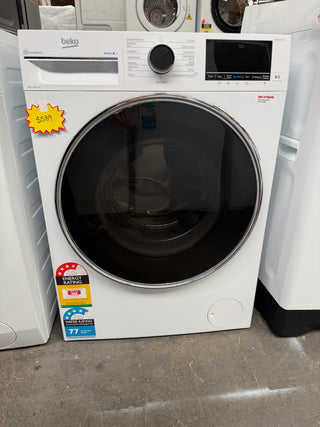 *AMAZING VALUE*  Beko BFLB902ADW 9kg Auto Dose Front Load Washing Machine [Factory Second]