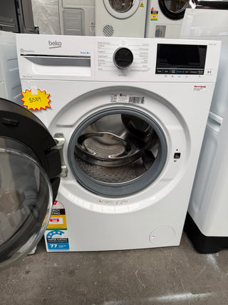 *AMAZING VALUE*  Beko BFLB902ADW 9kg Auto Dose Front Load Washing Machine [Factory Second]