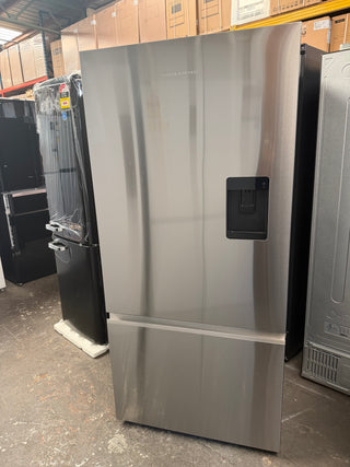 Fisher & Paykel Series 5 515L Bottom Mount Fridge with Ice and Water Stainless Steel RF505BRNUX1 [Factory Second]