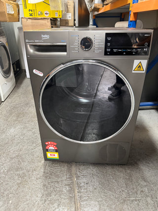 *Current Model* Beko 9KG Sensor Controlled WiFi Connected Hybrid Heat Pump Dryer with Steam BDPB904HG [Factory Second]