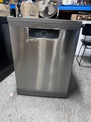 *Current Model* Beko 60cm Freestanding Dishwasher 16 Place Platinum Steel BDFB1630X [Factory Second]