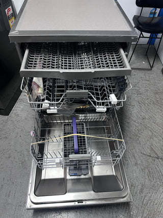 *Current Model* Beko 60cm Freestanding Dishwasher 16 Place Platinum Steel BDFB1630X [Factory Second]