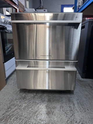 Fisher & Paykel Series 9 Contemporary Double DishDrawer Dishwasher Stainless Steel DD60DDFX9 [Factory Second] ]