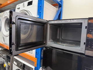 Hisense Black Mirror 1100W Smart Cooking Solo Inverter Microwave - 42L [Factory Second]