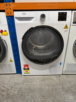 *Made in Europe* Beko 8kg Sensor Controlled Heat Pump Tumble Dryer BDPB8010W [Factory Second]