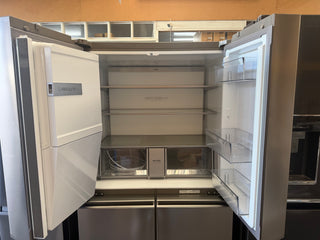 *Current Model* Haier 601L Quad Door Refrigerator with Ice and Water Dispenser Satina HRF680YZS [Refurbished]