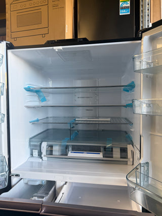 *Made in Japan* Hitachi 735L Black Glass finish R-ZX740RA Non Plumbed Refrigerator [Factory Second]
